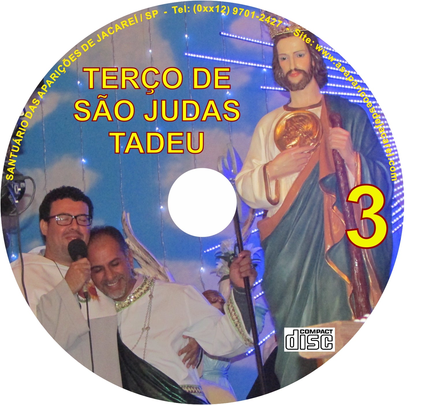 CD Terço de São Judas Tadeu 3 CD Terço de São Judas Tadeu 3